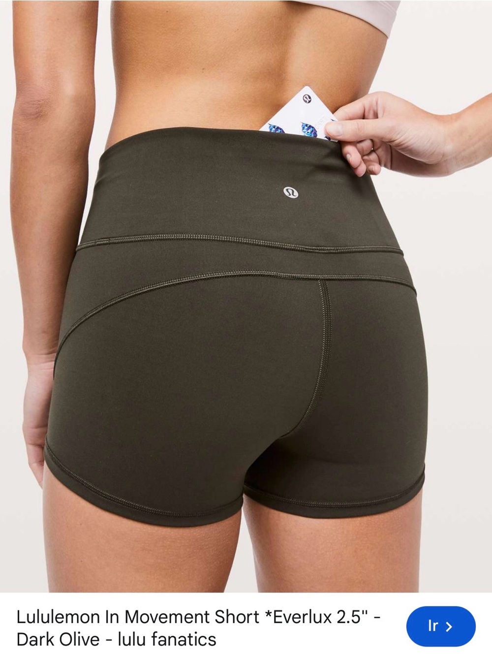 Lululemon in movement short